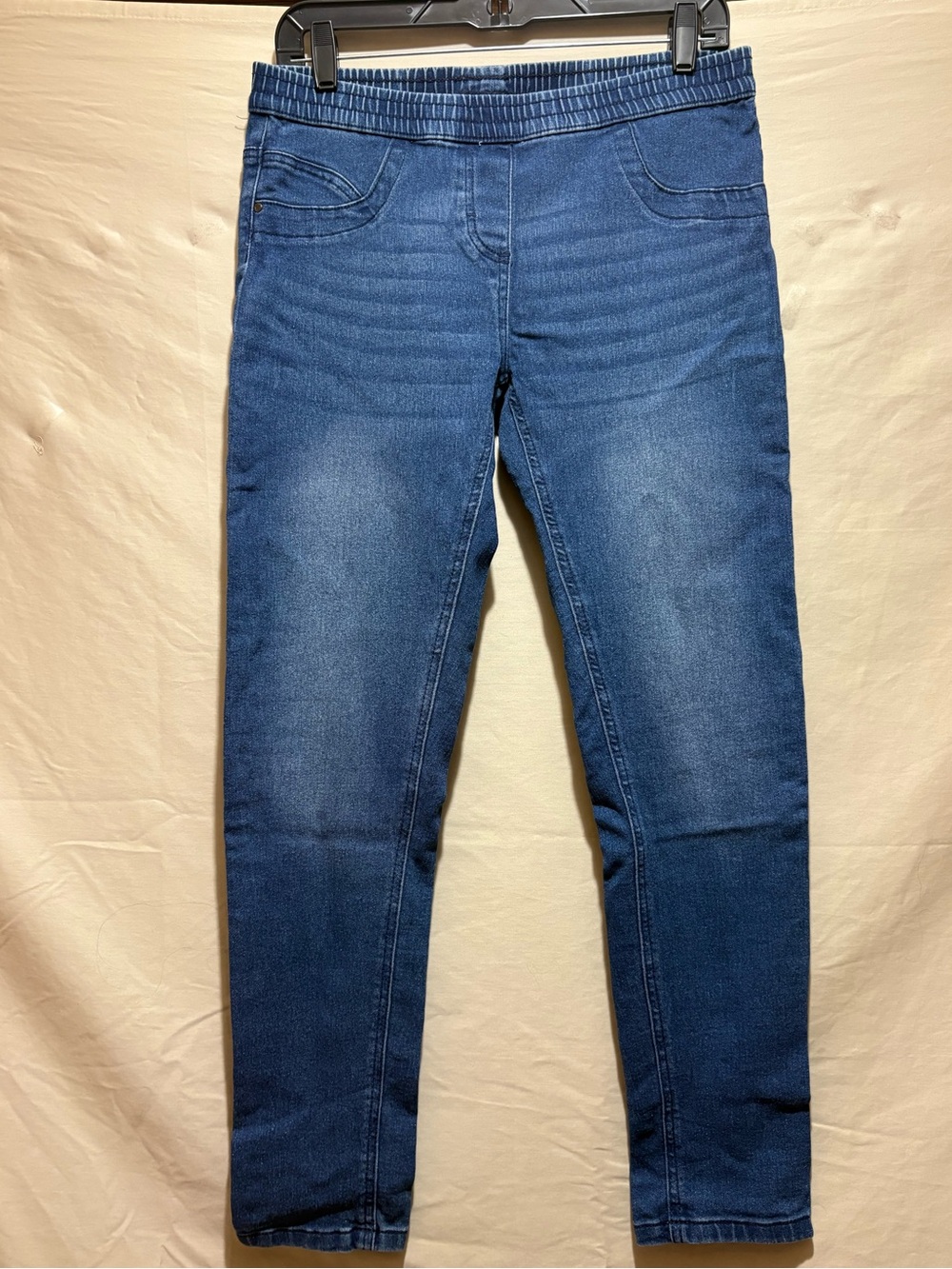 Just Love Blue Elastic-Waist Jeggings